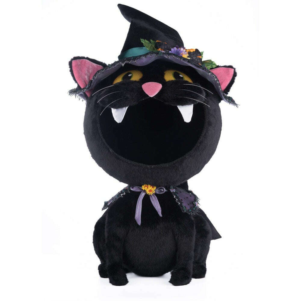 Black Cat Candy Container by Katherine's Collection