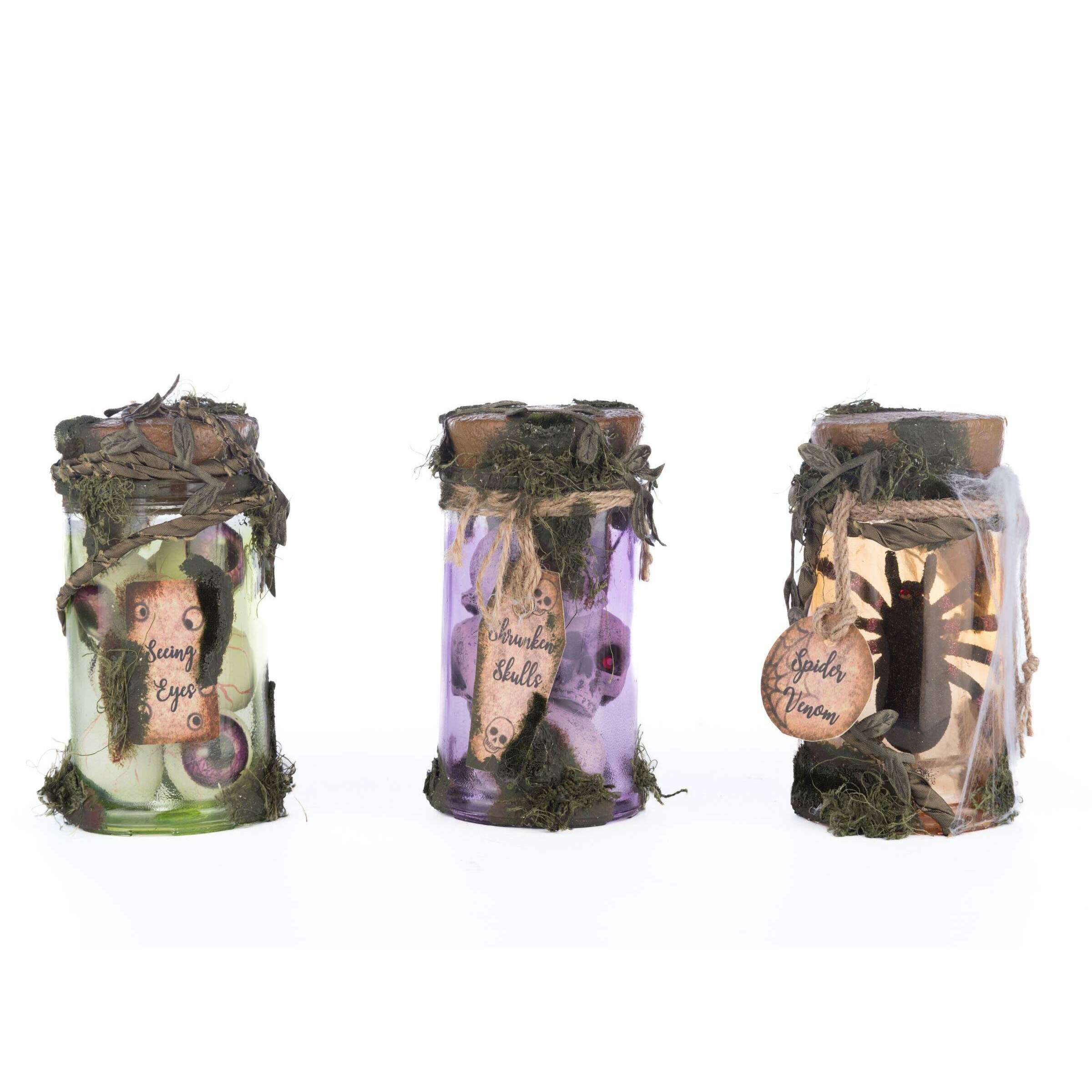 Broomstick Acres Potion Jars Assortment of 3