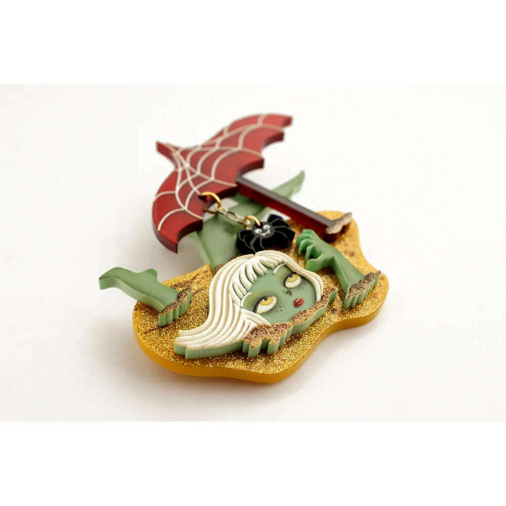 Buried Zombie Brooch by Laliblue