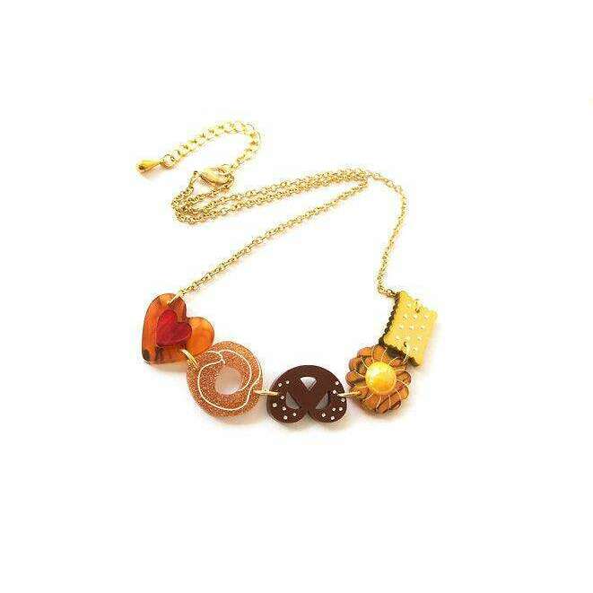 Butter Cookies Necklace by Laliblue