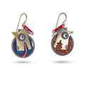 Chow Hound Earrings by Chickenscratch