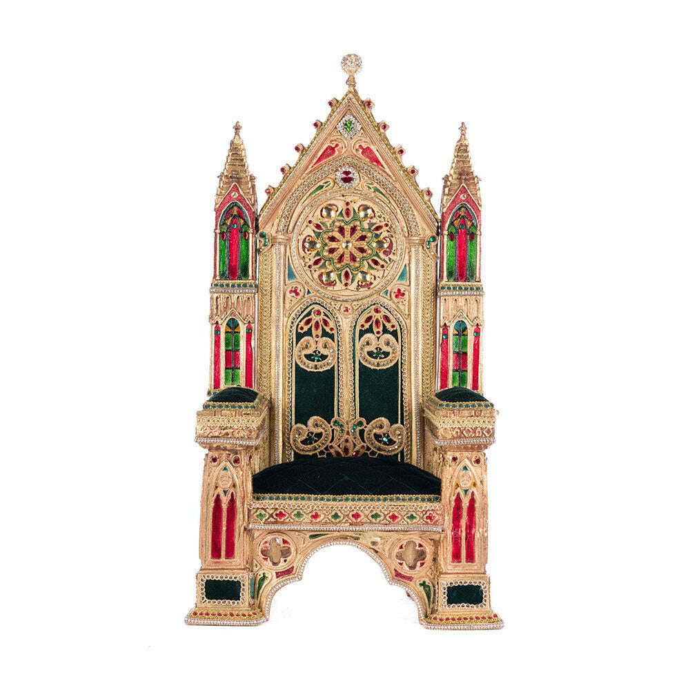 Christmas Castle Santa Chair by Katherine's Collection