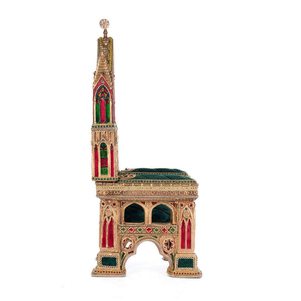 Christmas Castle Santa Chair by Katherine's Collection