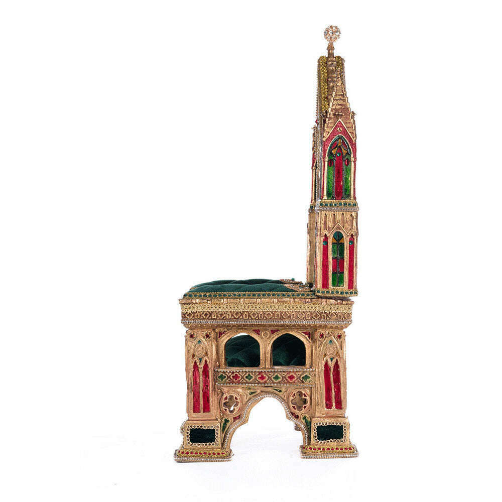Christmas Castle Santa Chair by Katherine's Collection