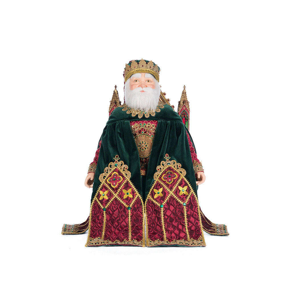 Christmas Castle Santa Chair by Katherine's Collection