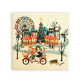 Christmas Market Tile by Laliblue