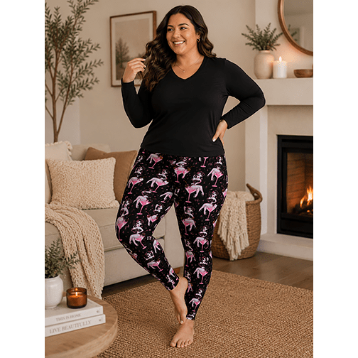 Cocktail Crush Leggings by Miss Fluff x Lipstick & Chrome TC2