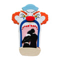 Creepy Funfair Collection - Scary Clown Tunnel Acrylic Brooch by Makokot Design