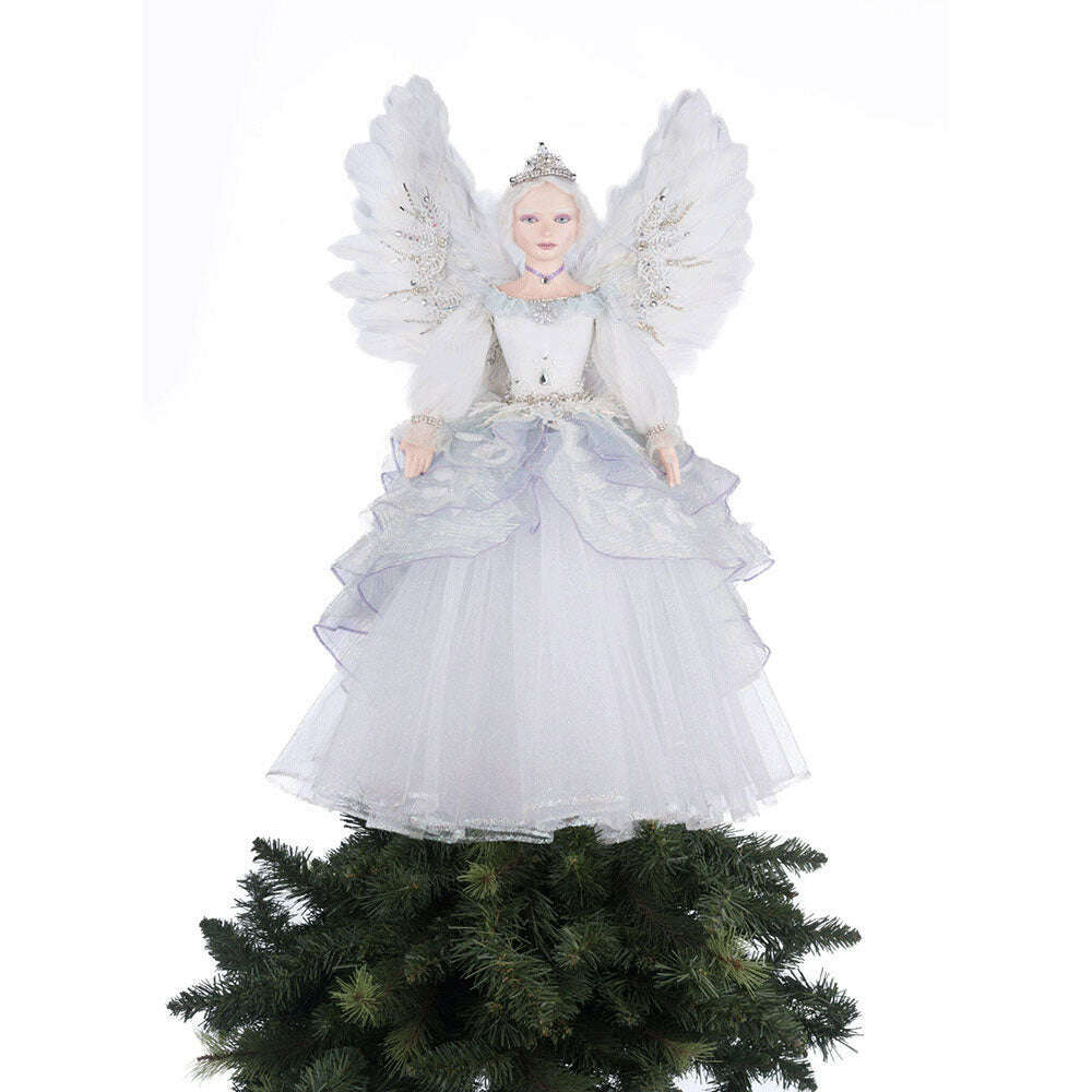 Crystalline Angel Tree Topper by Katherine's Collection