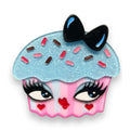 Cupcake Cutie Brooch by Miss Fluff x Lipstick & Chrome
