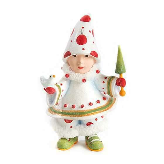Dash Away Blitzen's Elf Ornament by Patience Brewster RETIRED