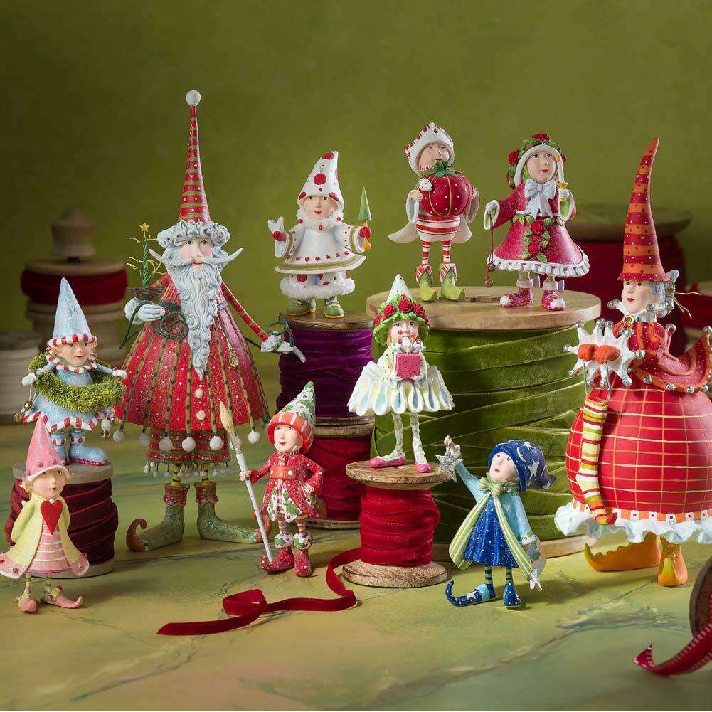 Dash Away Cupid's Elf Ornament by Patience Brewster RETIRED