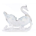 Dazzling Swan Sleigh by Katherine's Collection