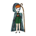 Death Scout Girl Brooch by Laliblue