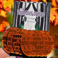 Disco Pumpkin Acrylic Earrings