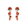 Fire Breather Earrings Halloween Earrings by Laliblue