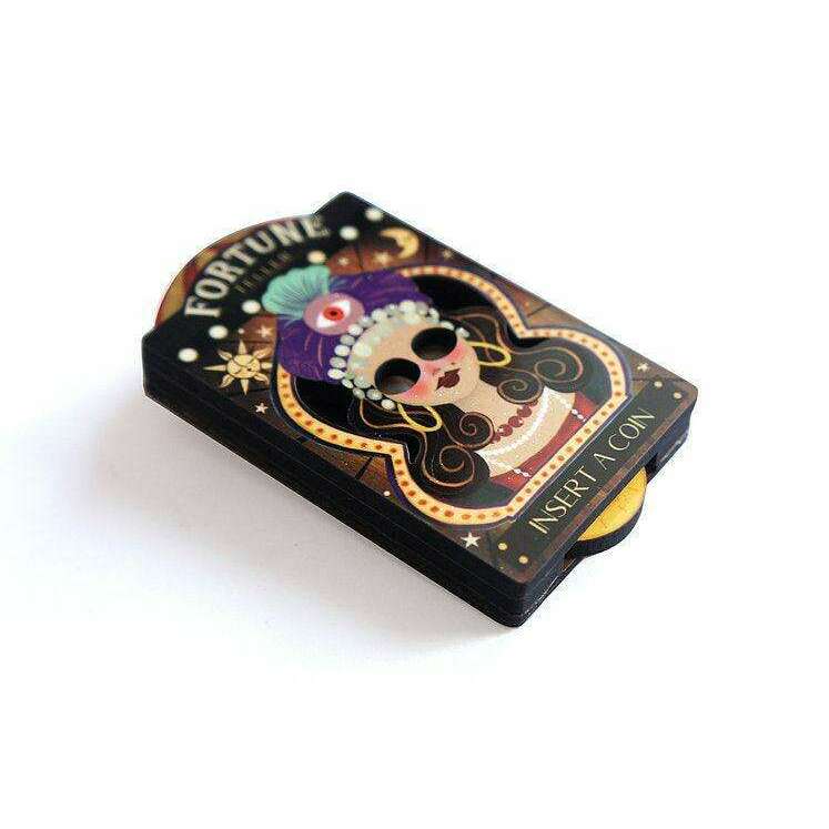 Fortune Teller Interactive Halloween Brooch by Laliblue