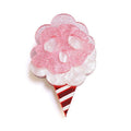 Ghost Cotton Candy Brooch by Laliblue – Retro Kitschy Statement Brooch for Collectors