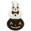 Ghostie in Caudron 56" Die Cut Vinyl Halloween Floor Decor by Johanna Parker