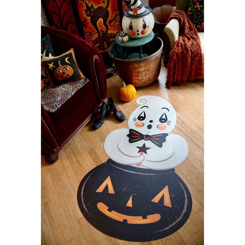 Ghostie in Caudron Die Cut Vinyl Halloween Floor Decor by Johanna Parker -102"