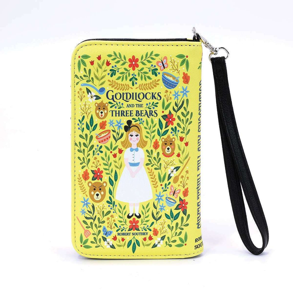 Goldilock and the Three Bears Book Wallet in vinyl