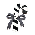 Gothic Candy Cane Brooch by Cherryloco