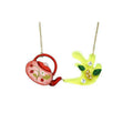 Green Teapot Necklace by Laliblue