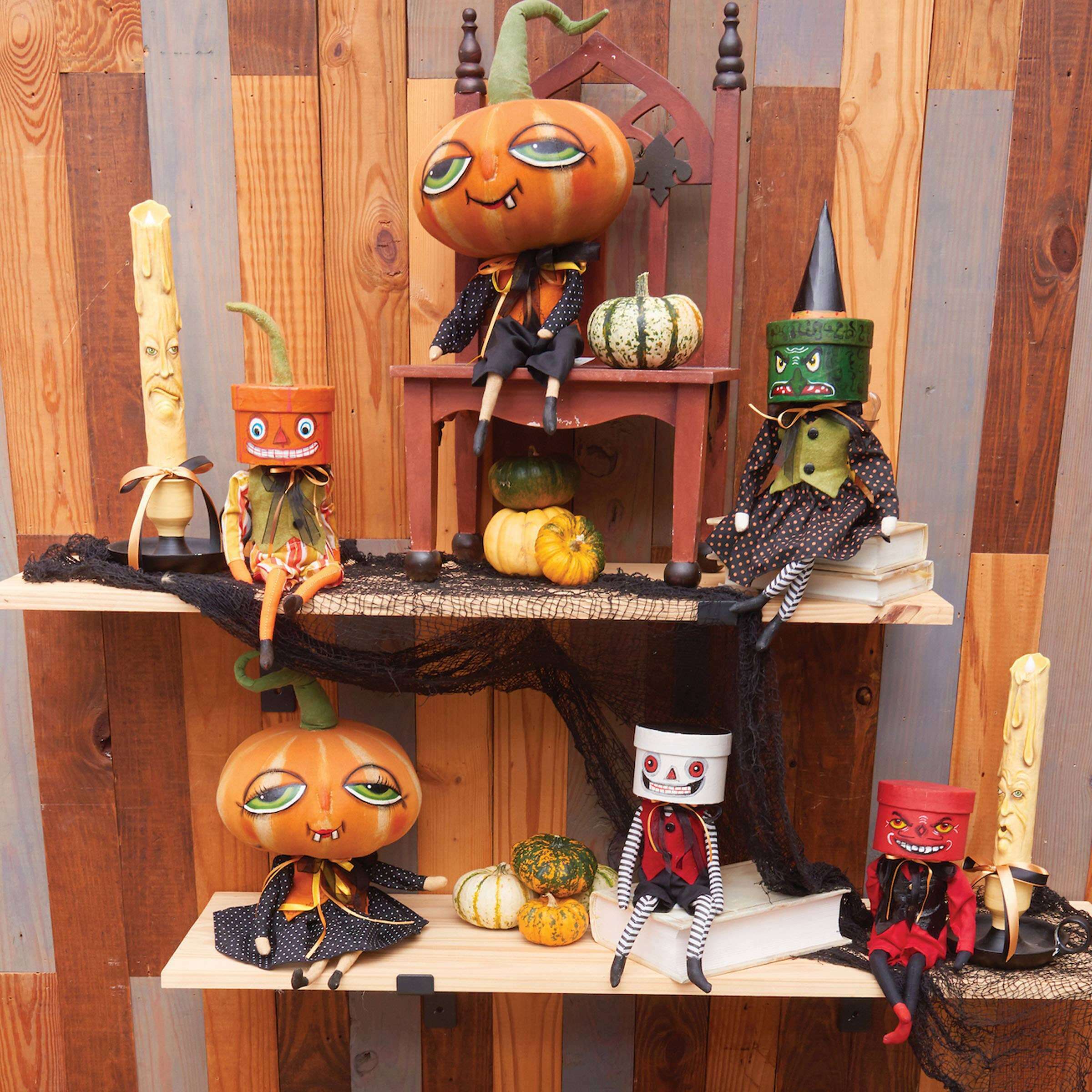 Gustavo Gathered Traditions Box Head Devil Art Doll