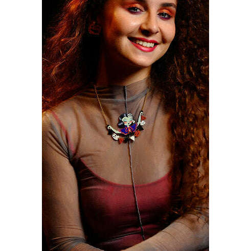 Halloween Garland Necklace by Laliblue