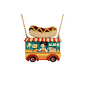 Hot Dog Truck Necklace by Laliblue