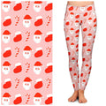 "Jolly Santa" Buttery Soft Leggings by Lipstick & Chrome