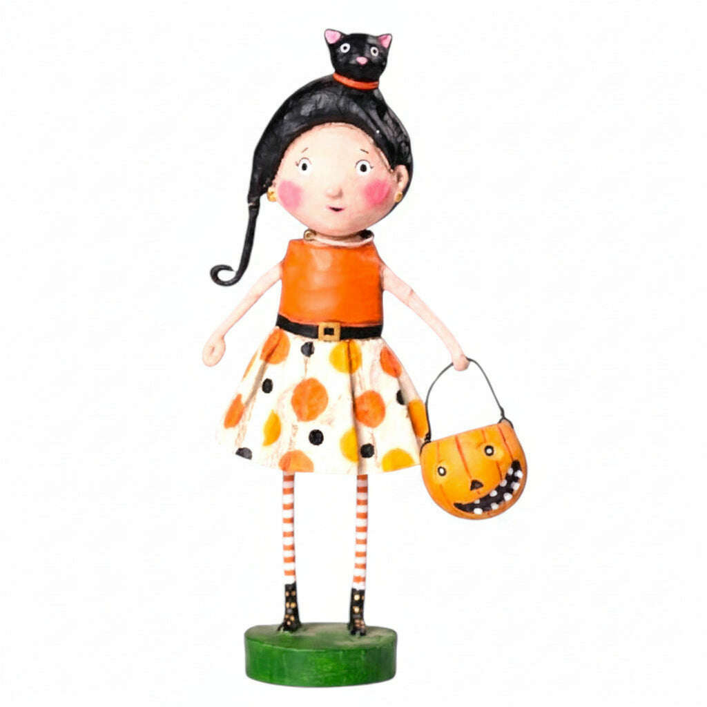 Kit Kat Halloween Figurine by Lori Mitchell