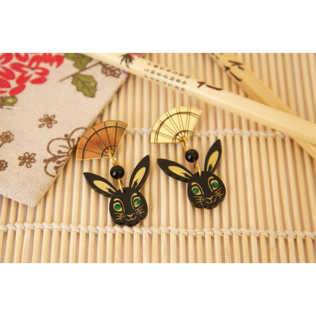Chinese Year of the Rabbit Earrings by Laliblue