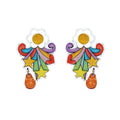 Flower Power Earrings by Laliblue