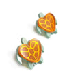 Heart Turtle Earrings by Laliblue