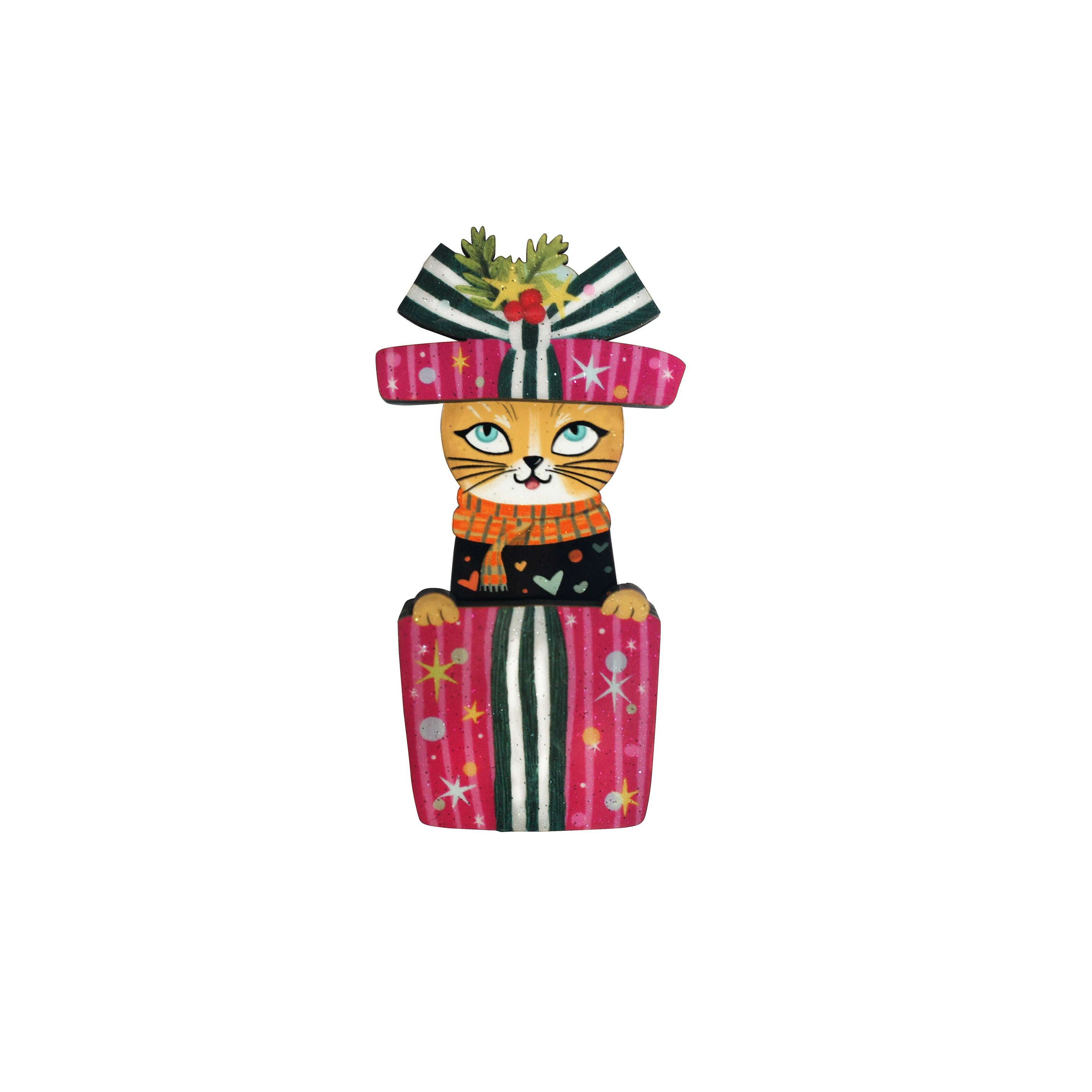 Hearts Vending Brooch by Laliblue