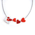 Love Letters Necklace by Laliblue - Rainbow