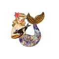 Mermaid Brooch by Laliblue