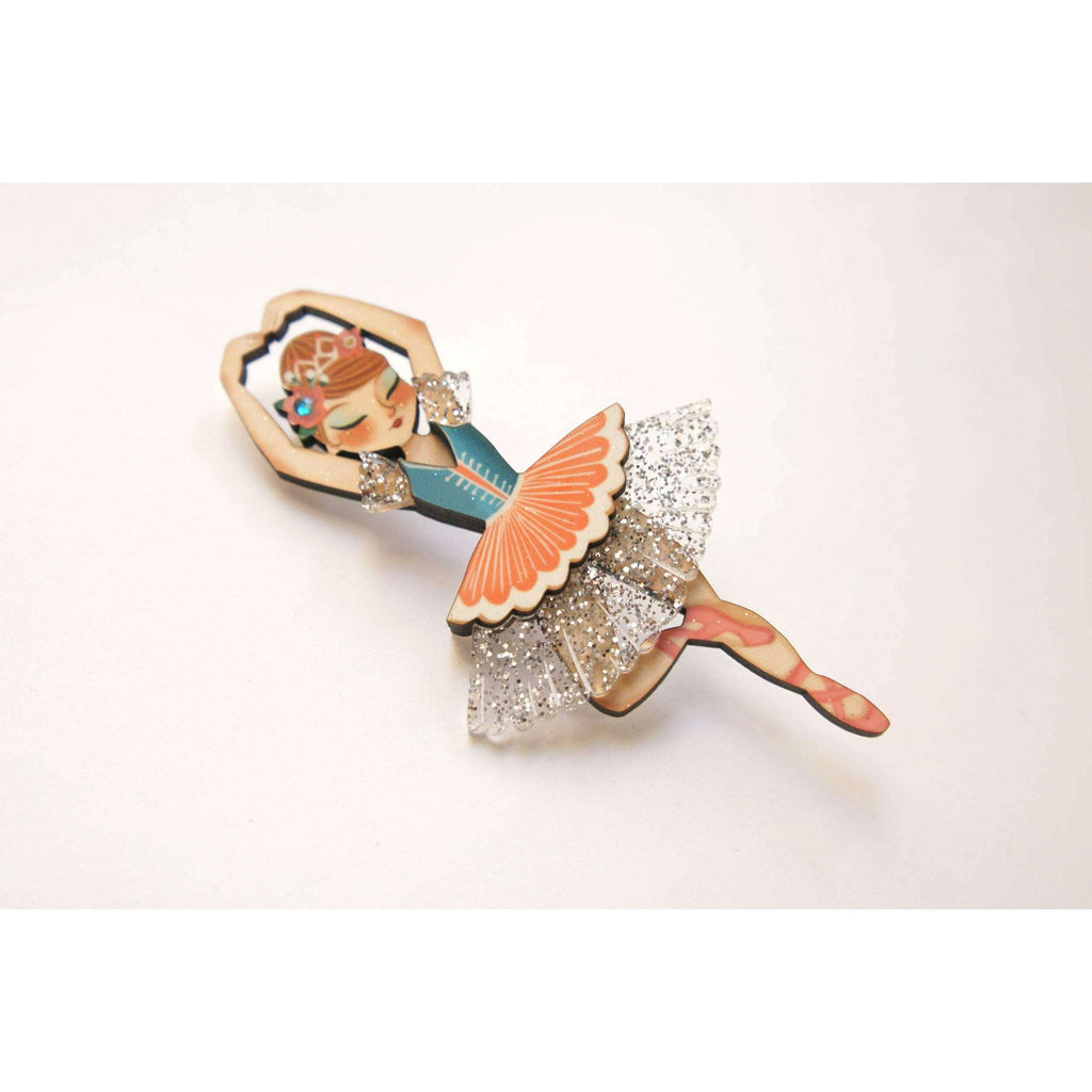 Nutcracker Ballerina Brooch by Laliblue