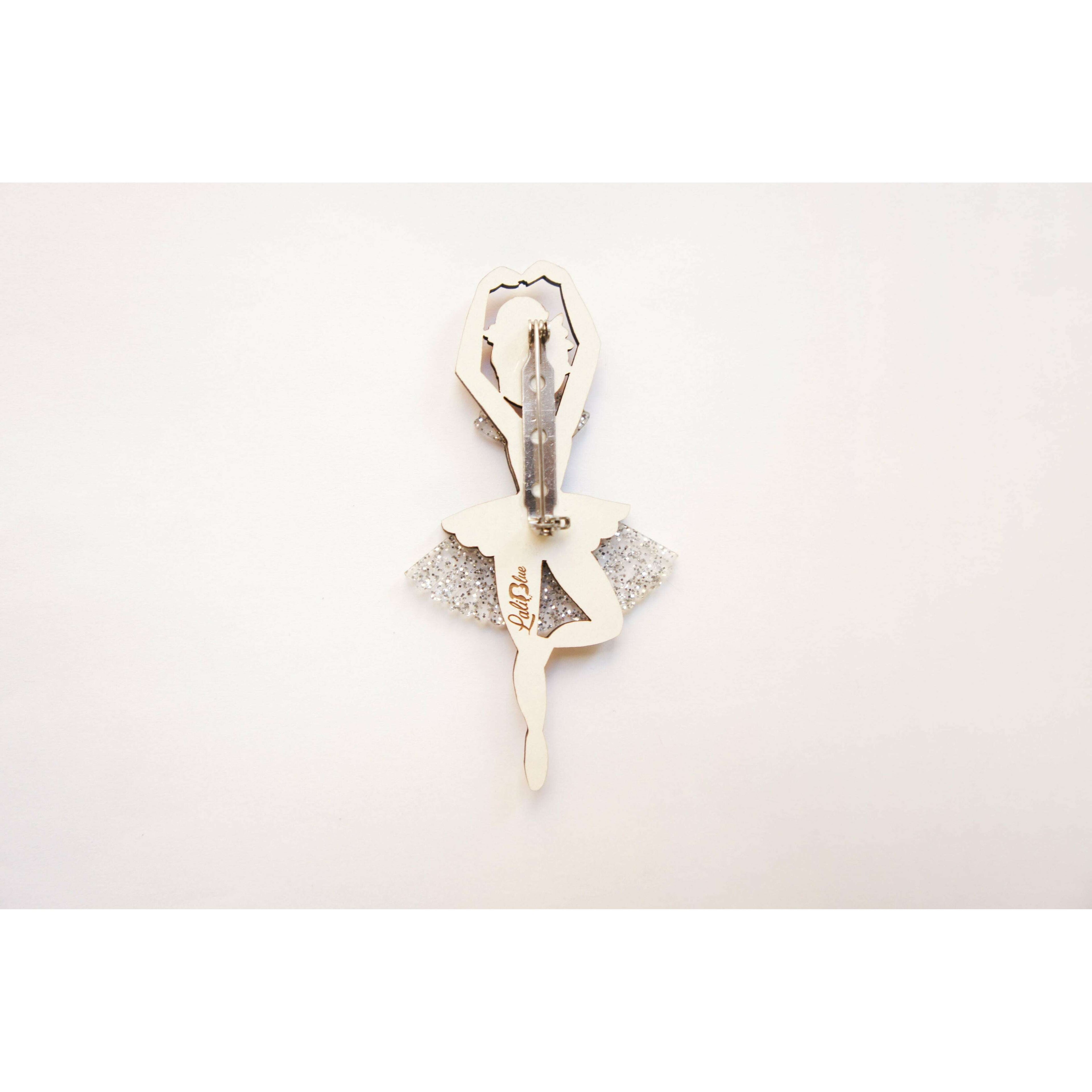 Nutcracker Ballerina Brooch by Laliblue