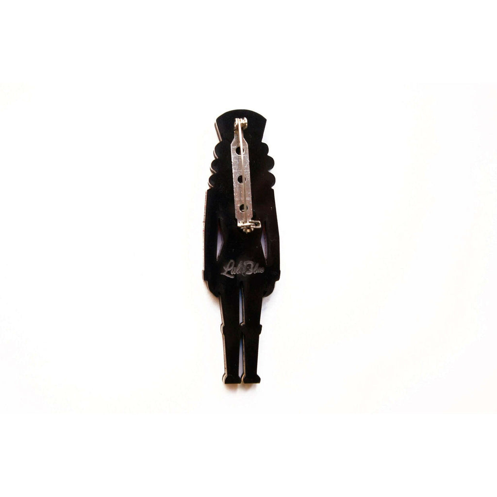 Nutcracker Soldier Brooch by Laliblue