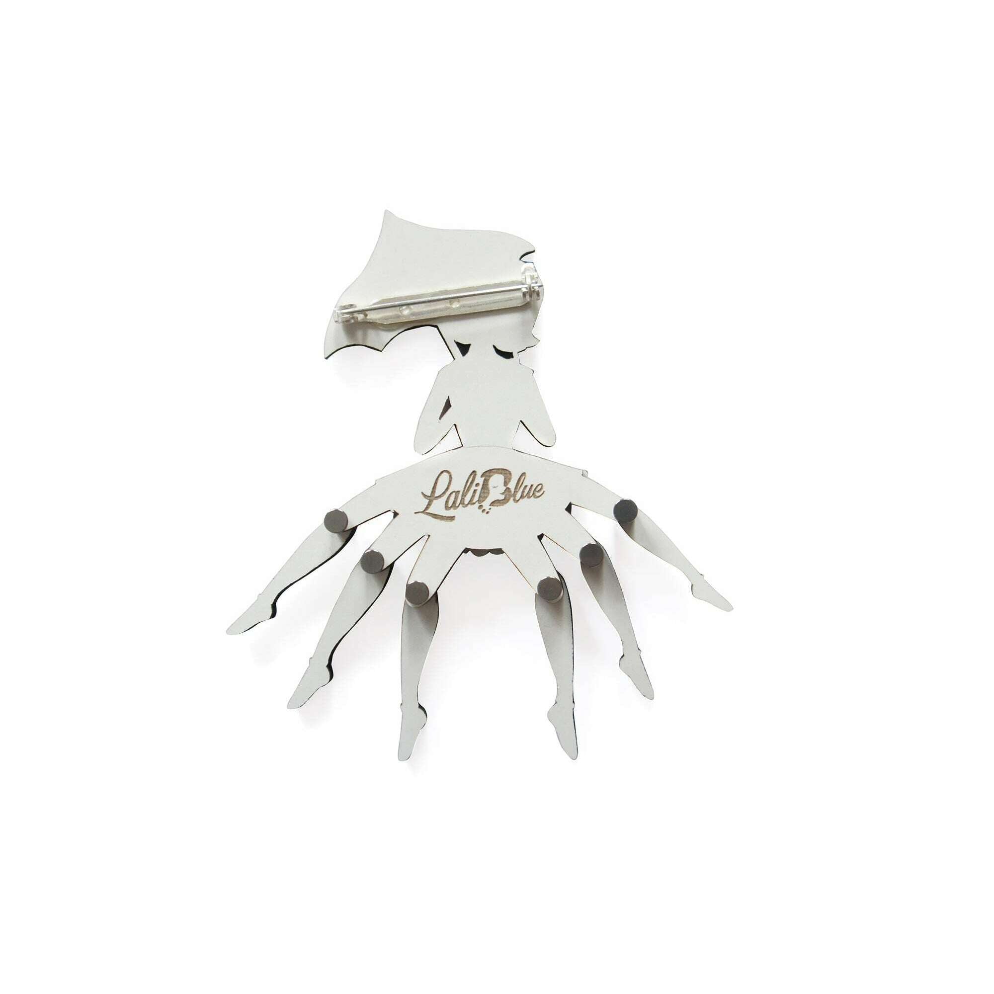 Spider Woman Halloween Brooch by Laliblue
