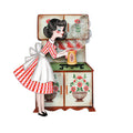 Tea Pin Up Brooch by Laliblue