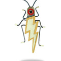 Lightning Bug Brooch by Chickenscratch