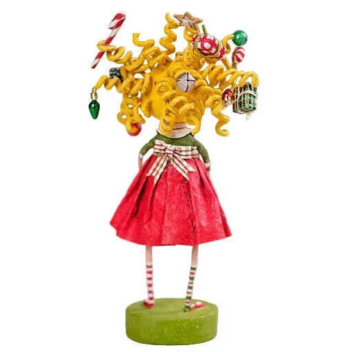Gabby Giftmas Christmas Figurine by Lori Mitchell
