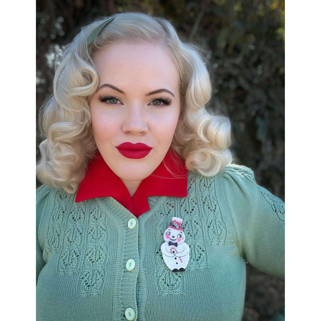Love at Frost Sight PINK Brooch by Johanna Parker x Lipstick & Chrome