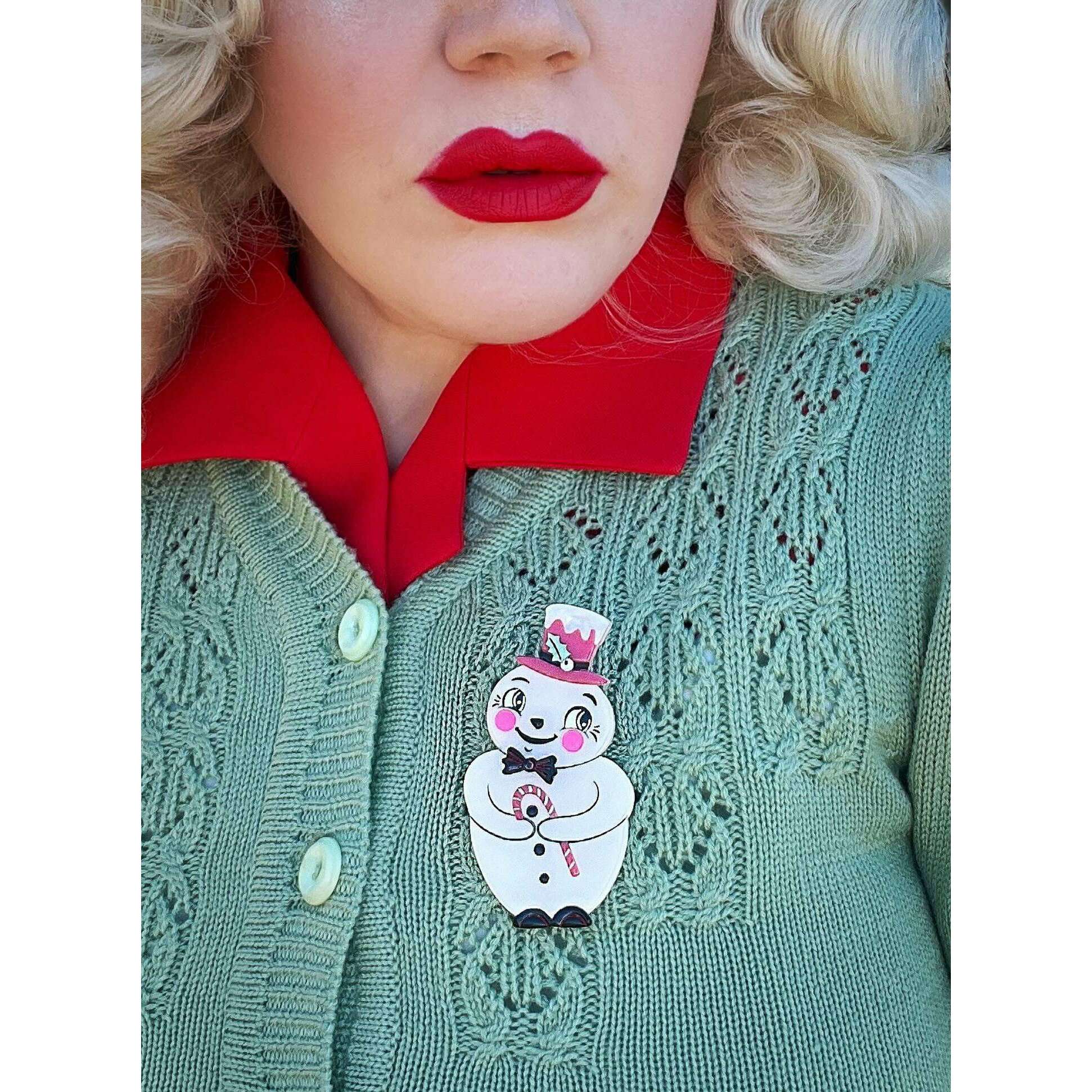 Love at Frost Sight PINK Brooch by Johanna Parker x Lipstick & Chrome