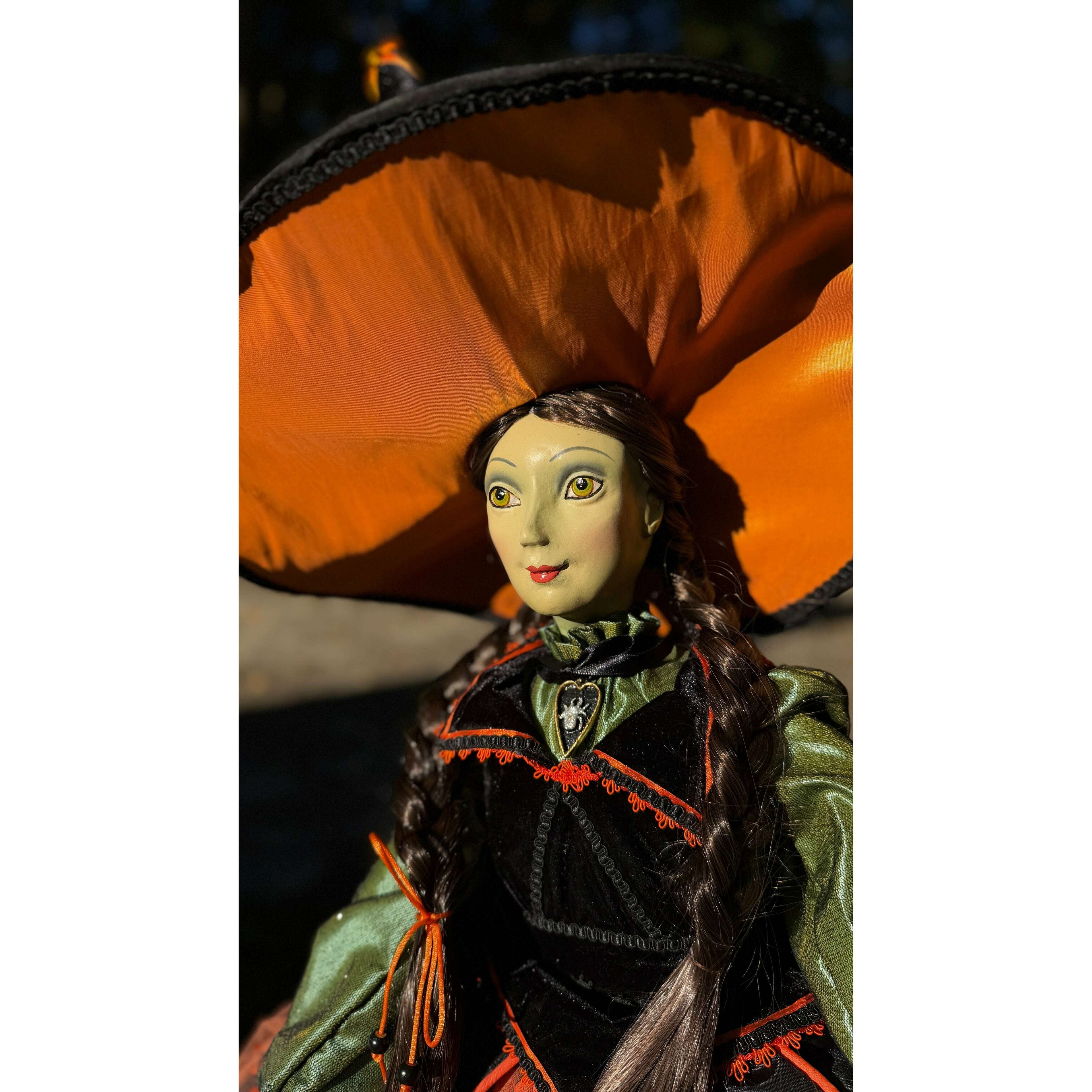 Lucinda Jinx Witch Doll 42" by Katherine's Collection