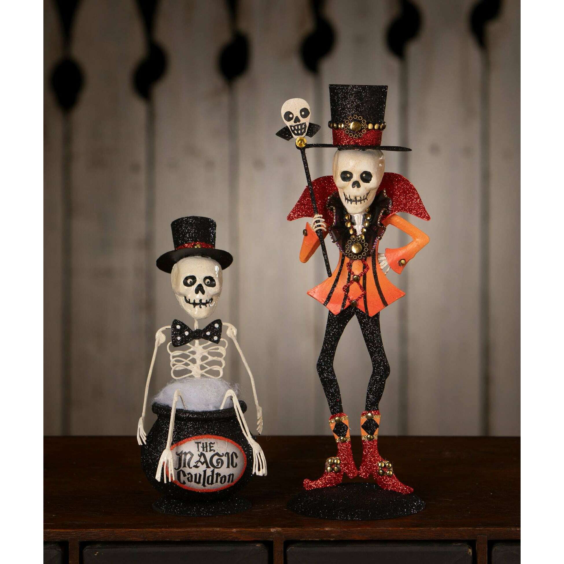 Magic Cauldron Skeleton | Halloween Decor | Bethany Lowe