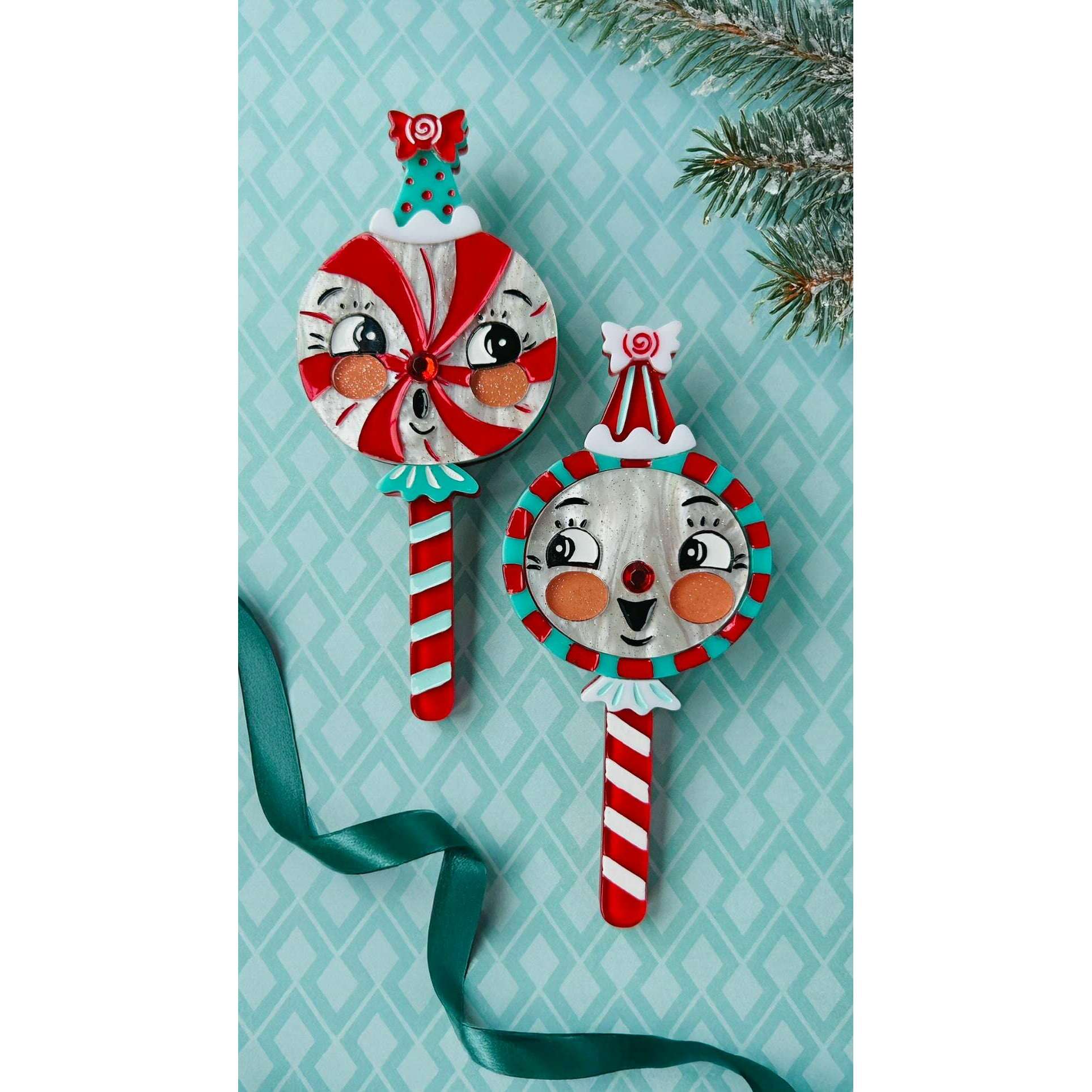 Singing Merrymint Brooch by Johanna Parker x Lipstick & Chrome